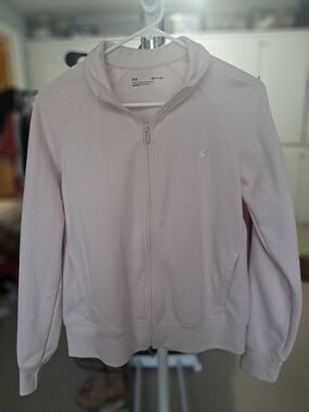Under Armour Pale Pink Full-Zip Hoodie Jacket
